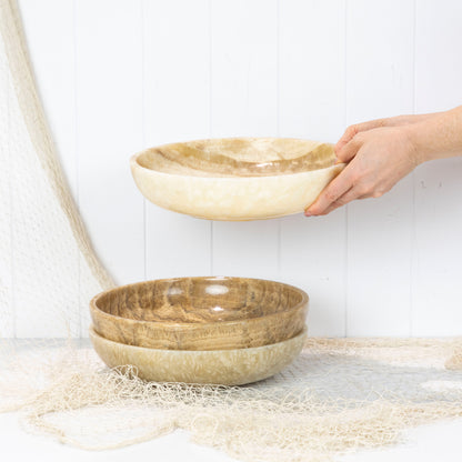 Onyx Bowl - Polished Edge (L) #097