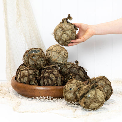 4" Glass Float - Wrapped #1495