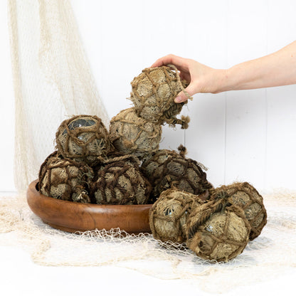 4" Glass Float - Wrapped #1495