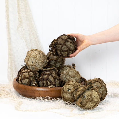 4" Glass Float - Wrapped #1495