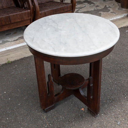 Marble Top Table #4411