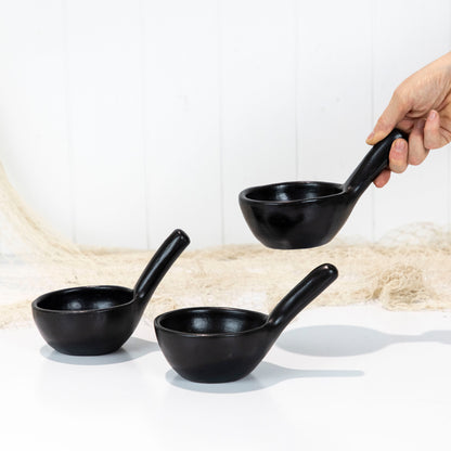 Ladle Bowls - Black