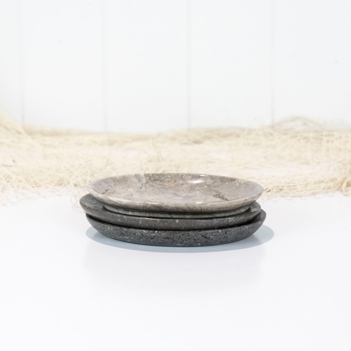 Marble Stone Plate - Grey #690