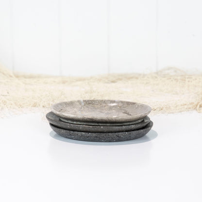 Marble Stone Plate - Grey #690