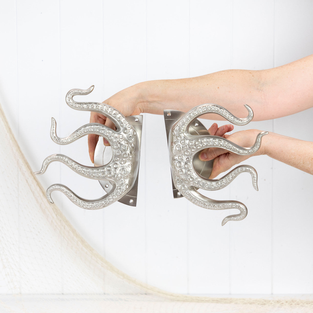 Octopus Door Handles - Chrome #407