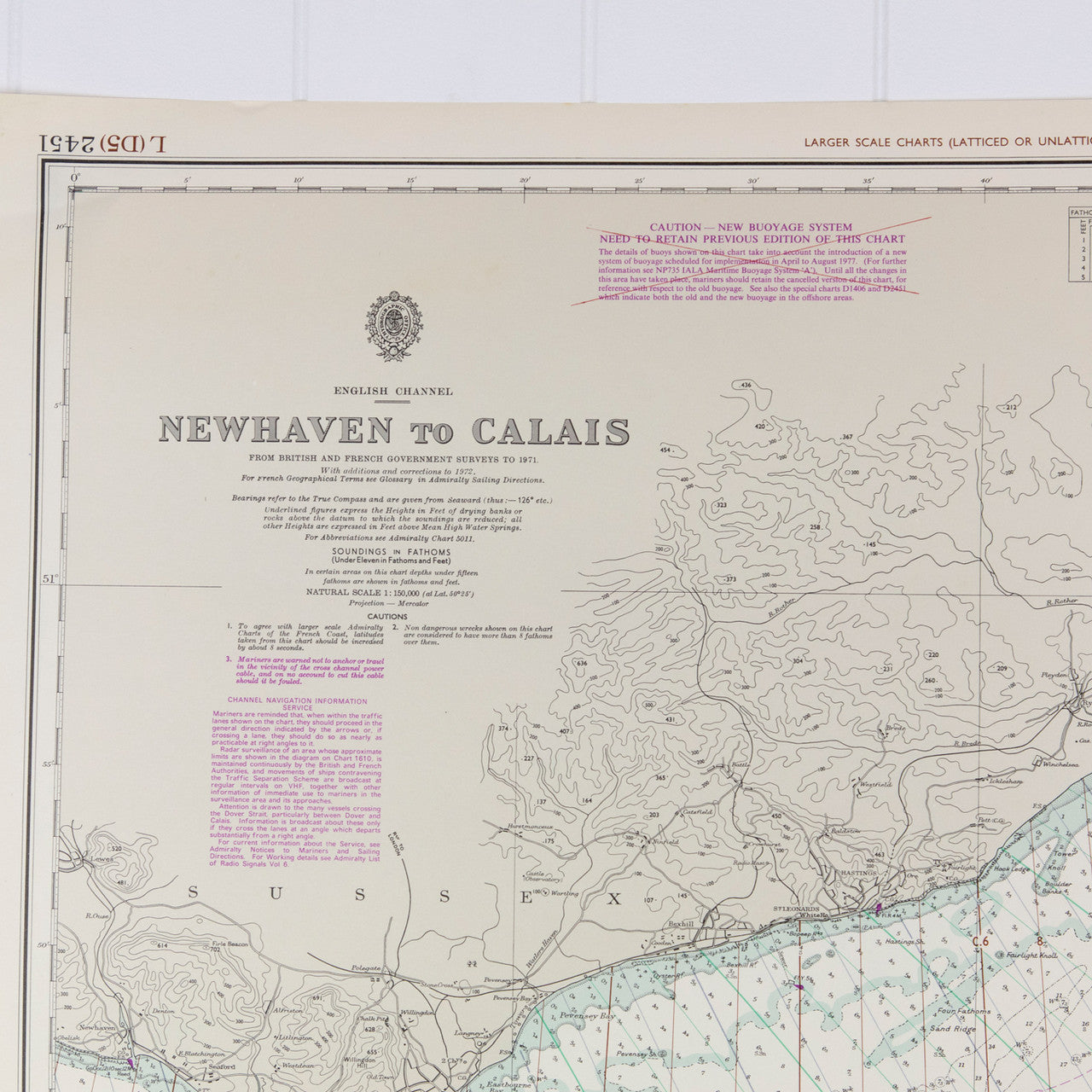 English Channel - Newhaven To Calais