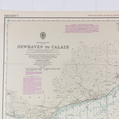 English Channel - Newhaven To Calais