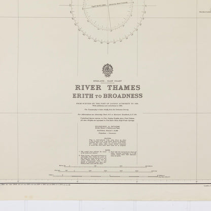 England - River Thames Erith To Broadness