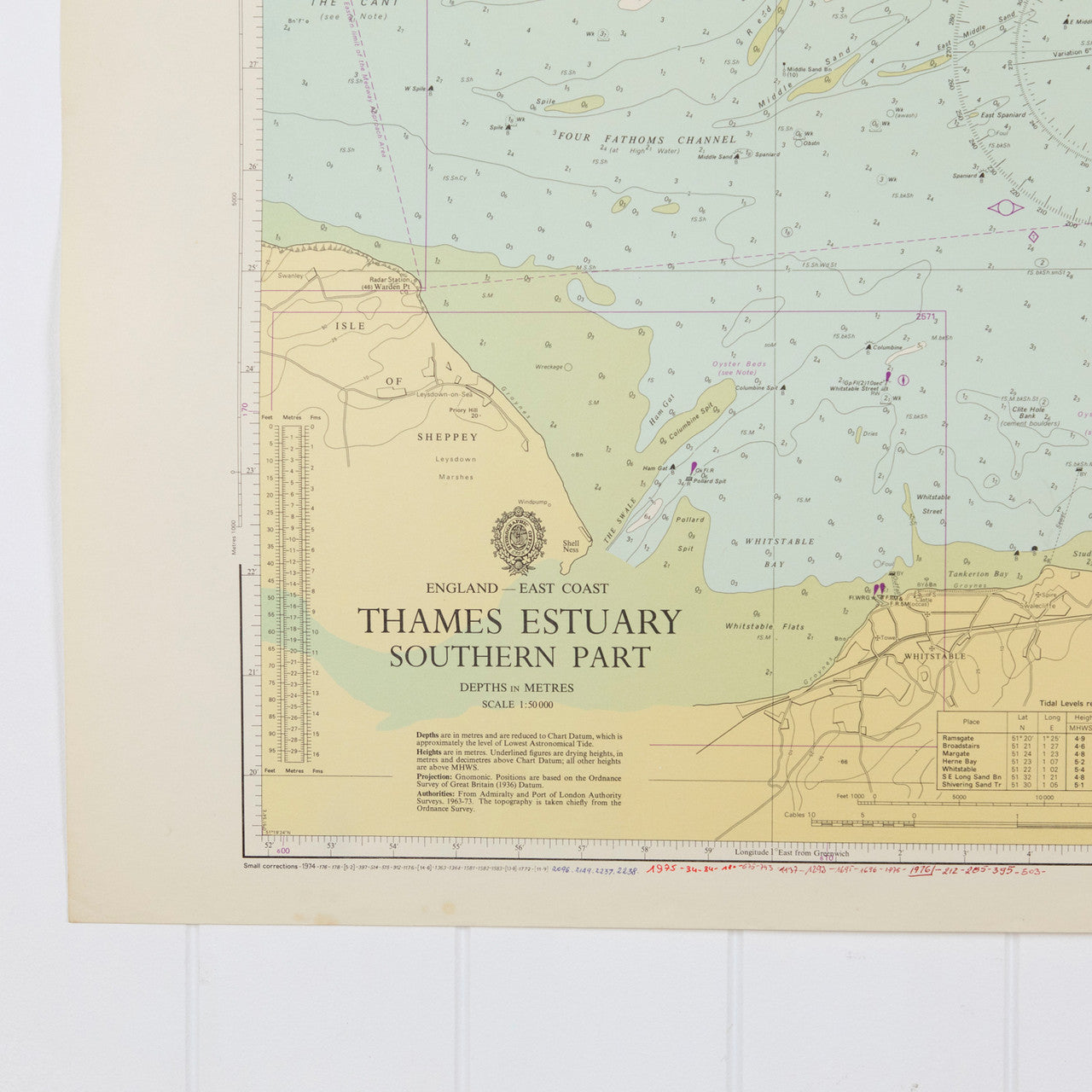 England- Thames Estuary Southern Part