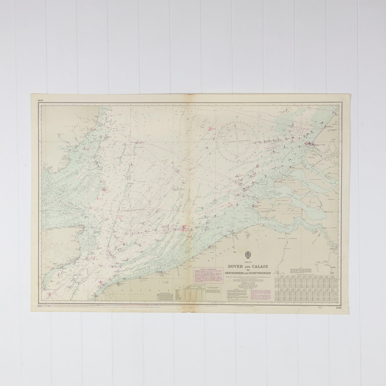 North Sea - Dover & Calais To Orfordness & Scheveningen