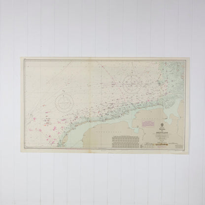 North Sea - Texel To Helgoland Chart/Map