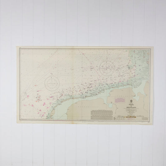 North Sea - Texel To Helgoland Chart/Map