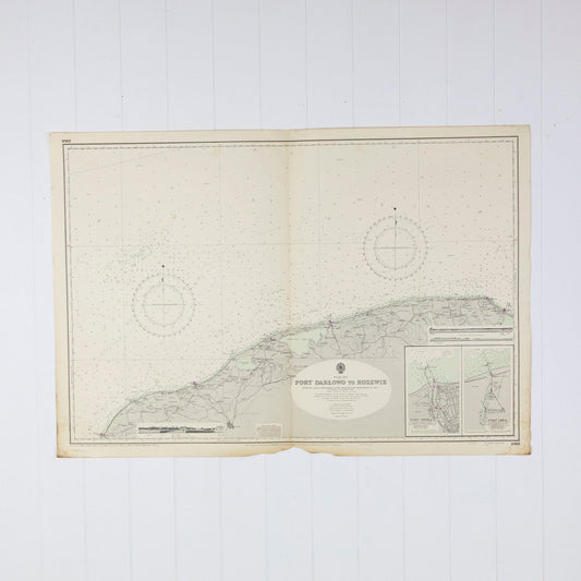 Baltic Sea - Port Darlowo To Rozewie Chart/Map