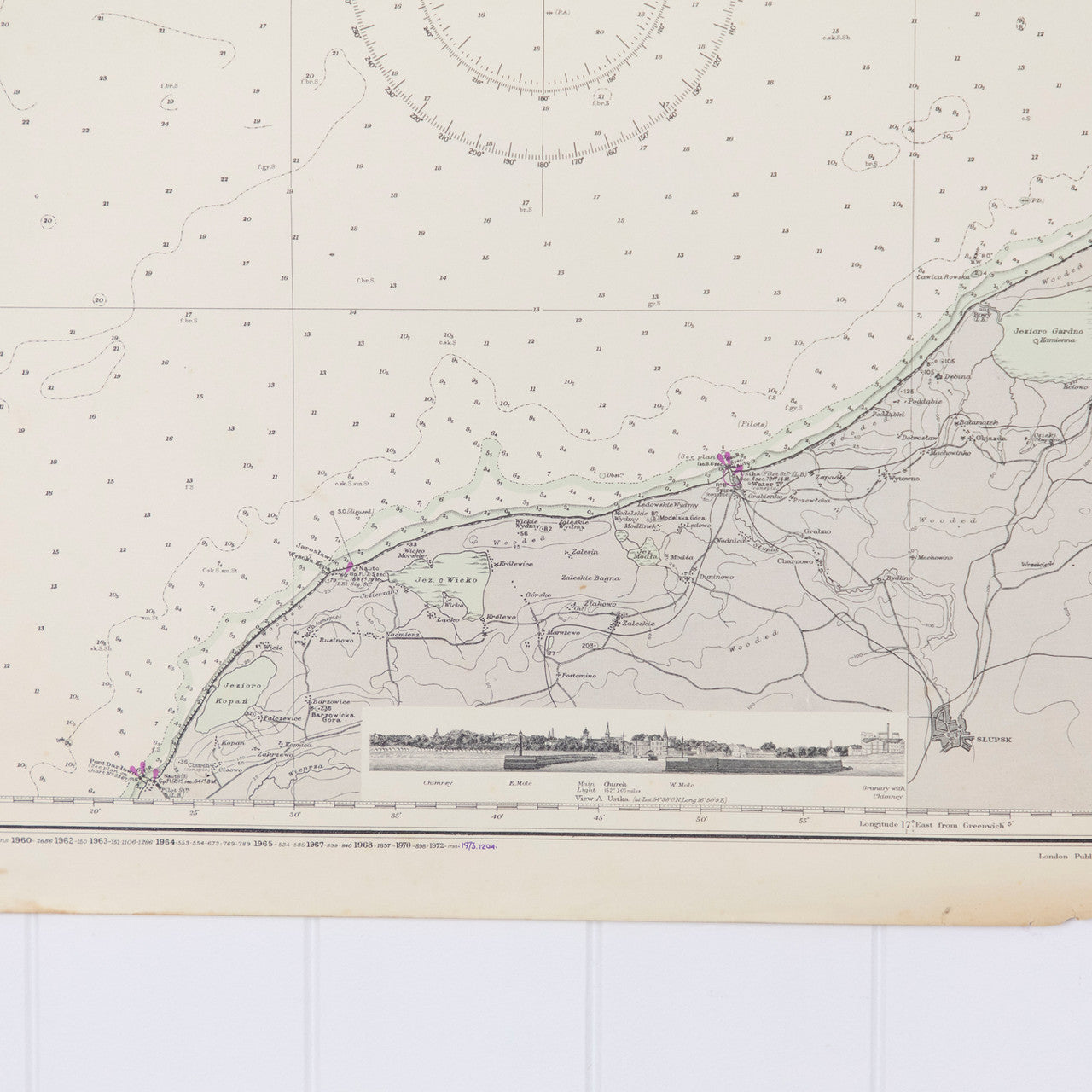 Baltic Sea - Port Darlowo To Rozewie Chart/Map