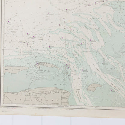 Germany - Die Jade To Norder Piep Chart/Map