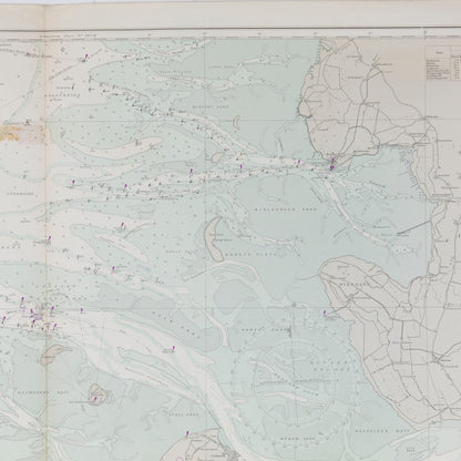 Germany - Die Jade To Norder Piep Chart/Map