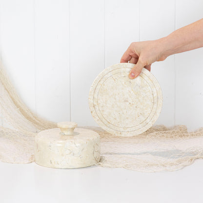 Marble Cheese Board/Dome #704 *