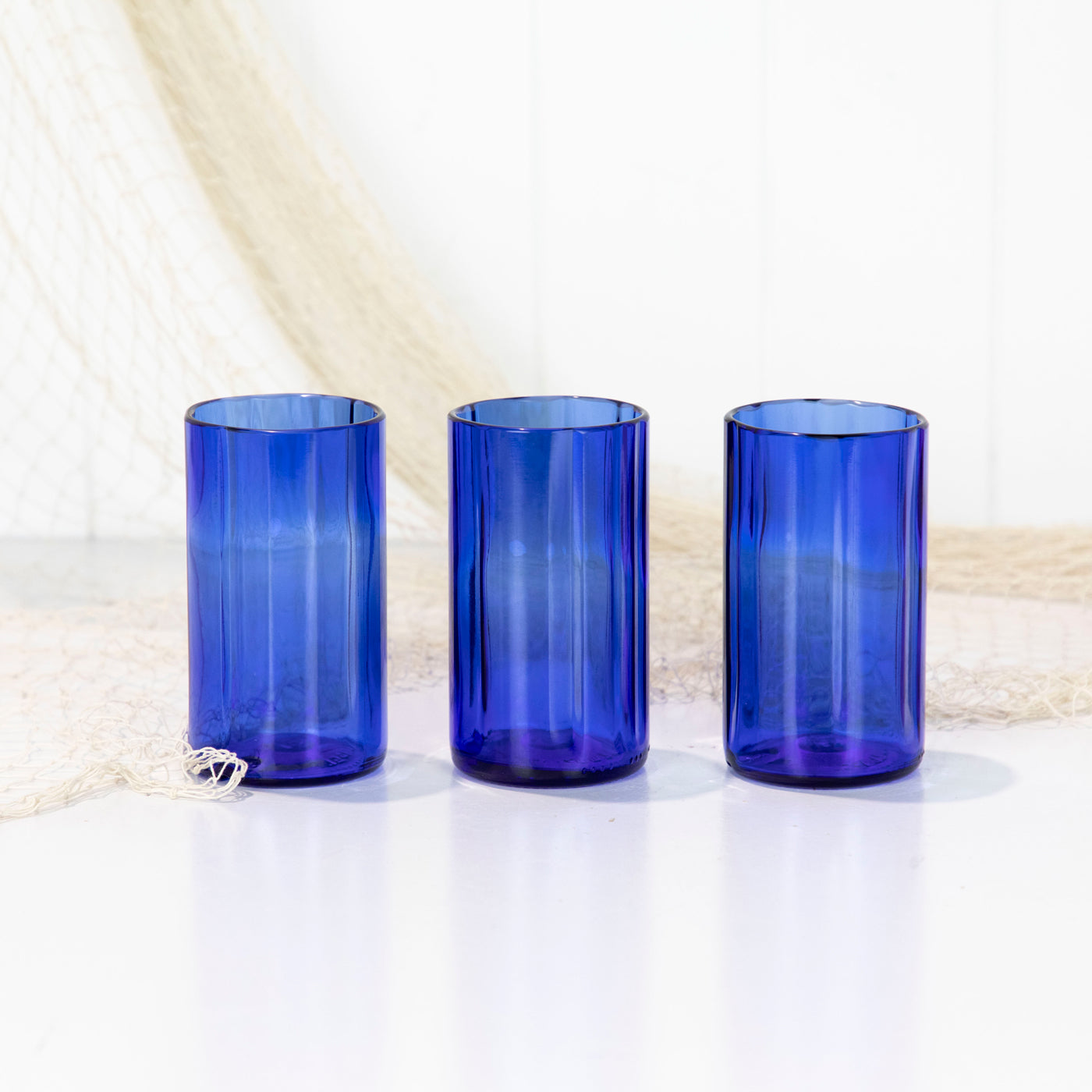 Bsm Glasses - Blue Fluted Mid