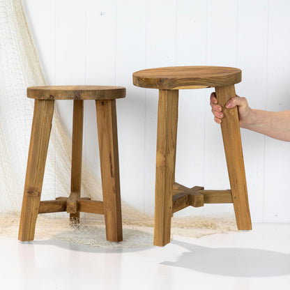 Wooden Cross Stool #661