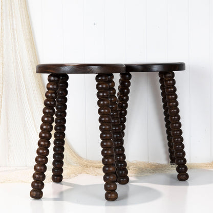 Wooden Bobbin Stools #663