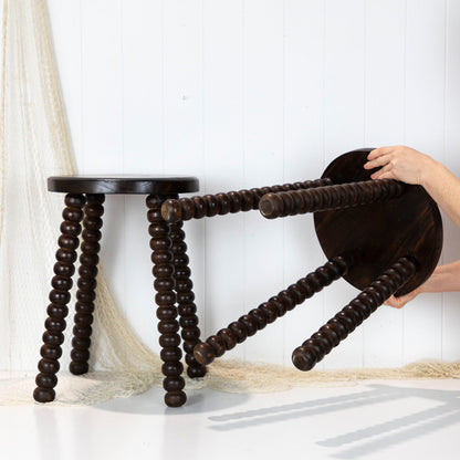 Wooden Bobbin Stools #663