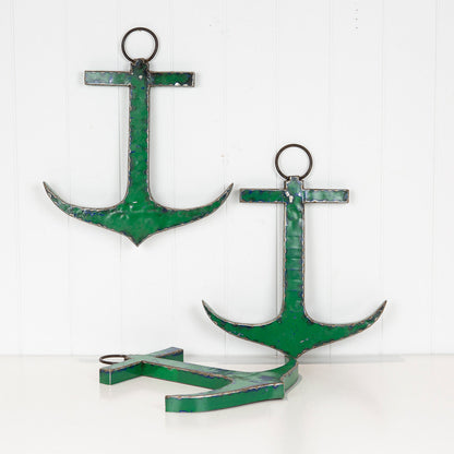Metal Anchor - Admiral Green