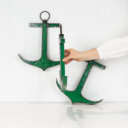 Metal Anchor - Admiral Green