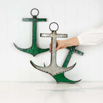 Metal Anchor - Admiral Green