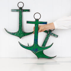 Metal Anchor - Admiral Green