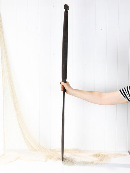 Antique Canoe Paddle #5550