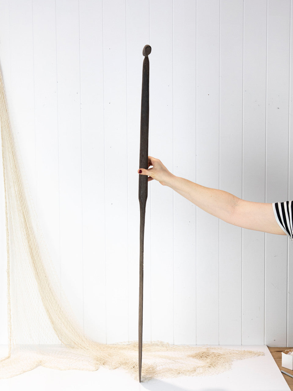 Antique Canoe Paddle #5553