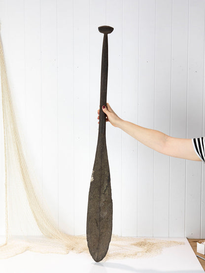 Antique Canoe Paddle #5553