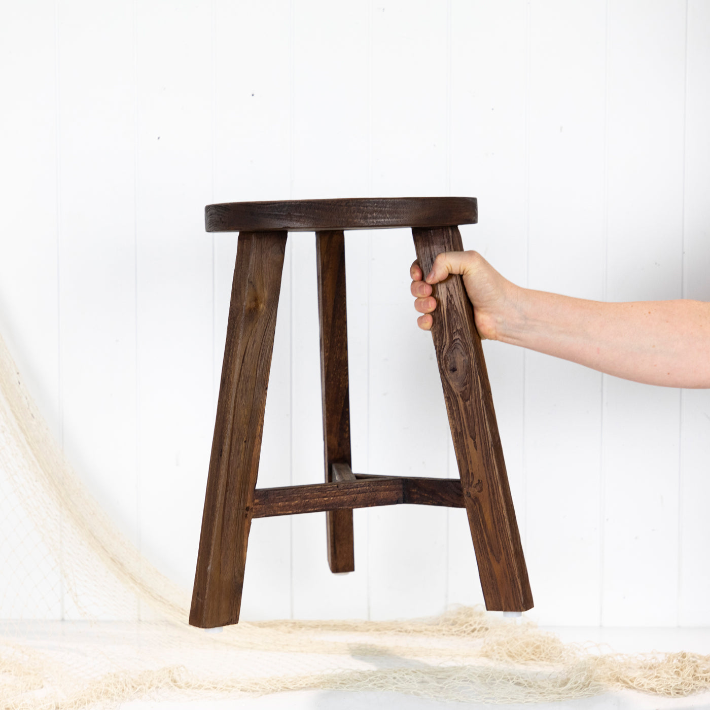 Dark Brown Stool #653