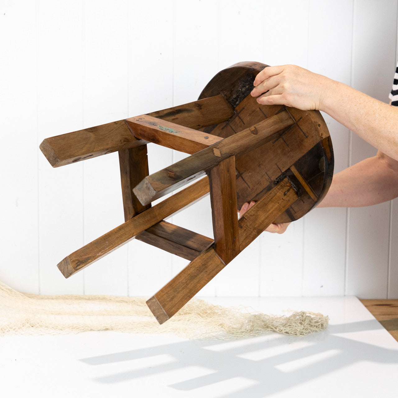 Boatwood Stool #5735