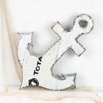 Metal Anchor - 1M Captain White