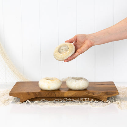 Onyx Tea Light Holders