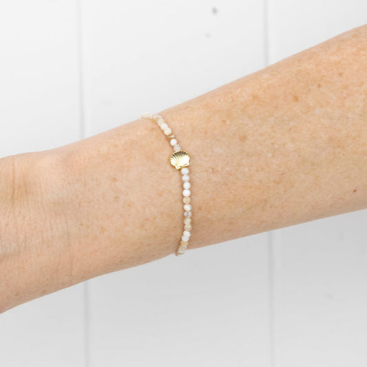 Beaded Shell Bracelet