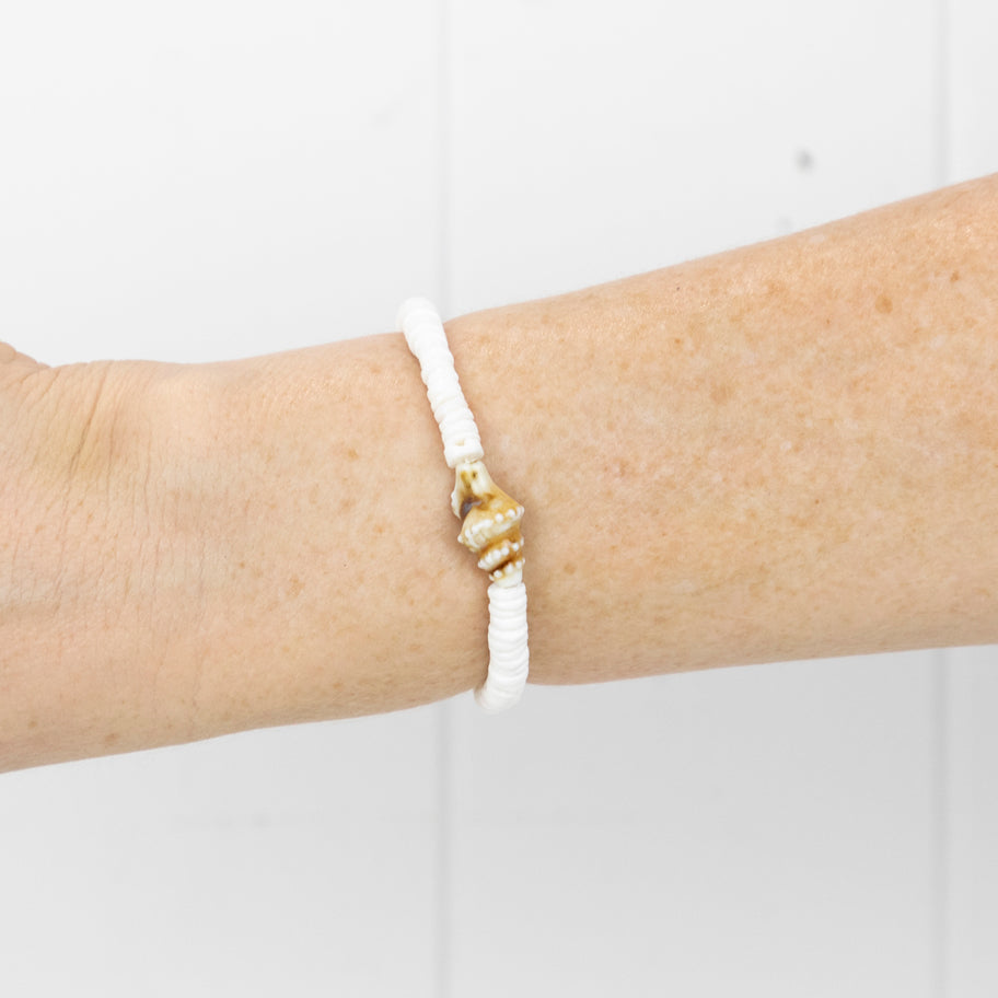 Trumpet Shell Bracelet