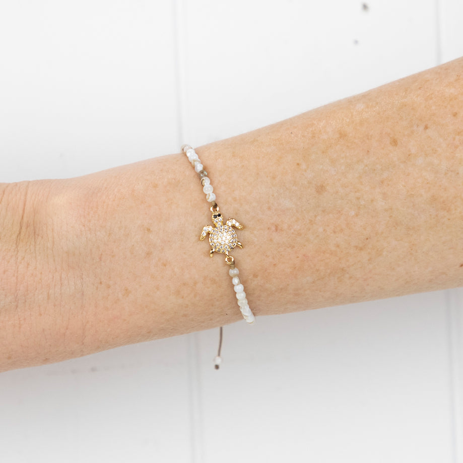Beaded Turtle Bracelet