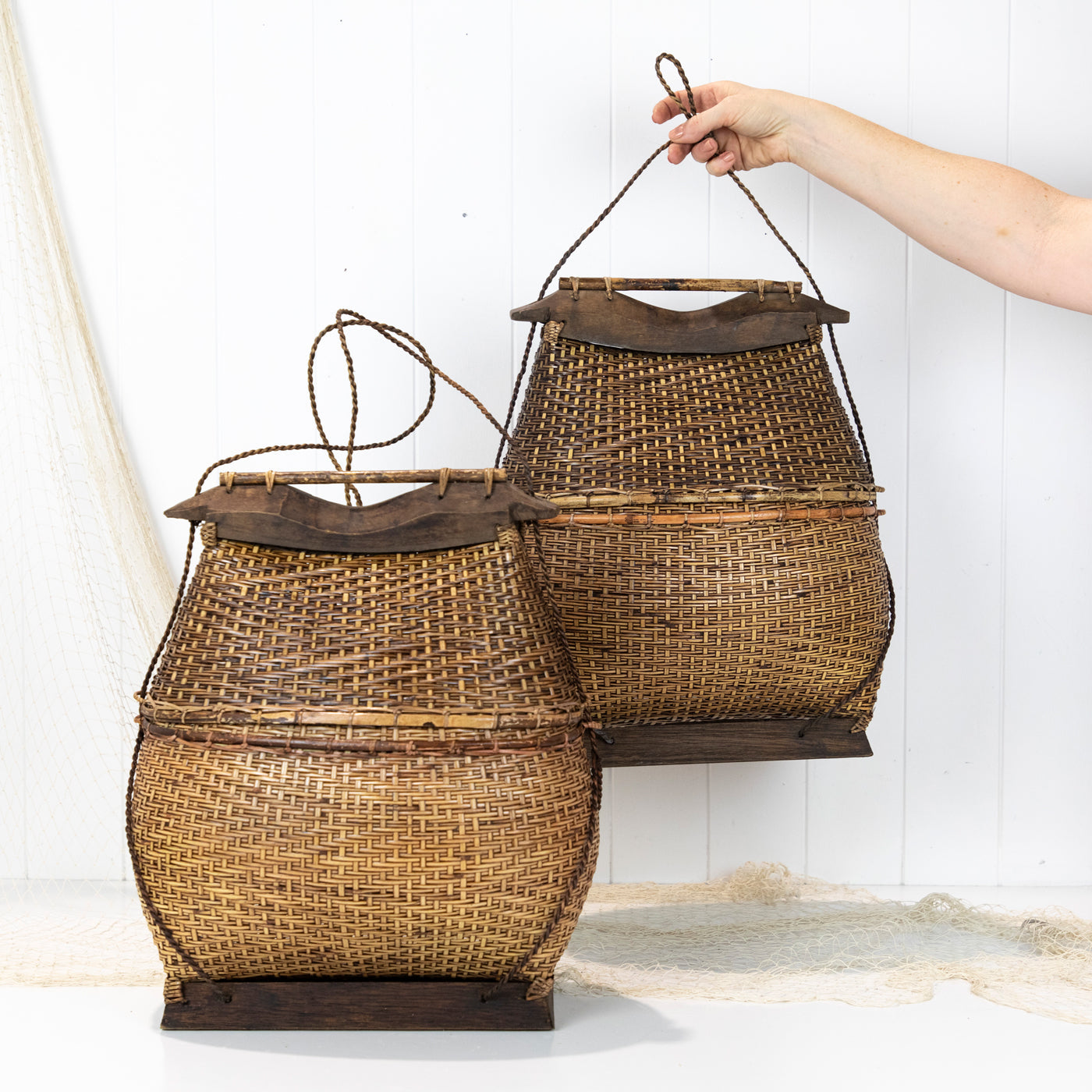 Fishing Basket (Xl) #1902