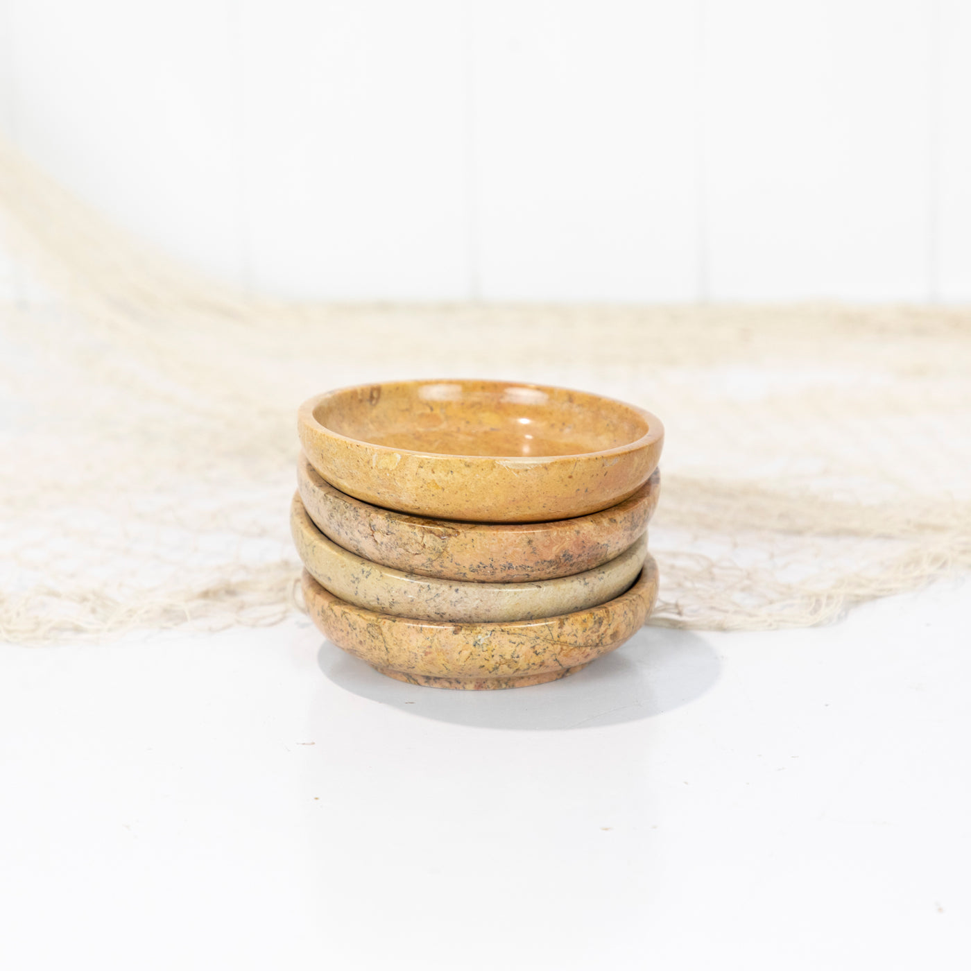 Marble Stone Dish - Rust #685