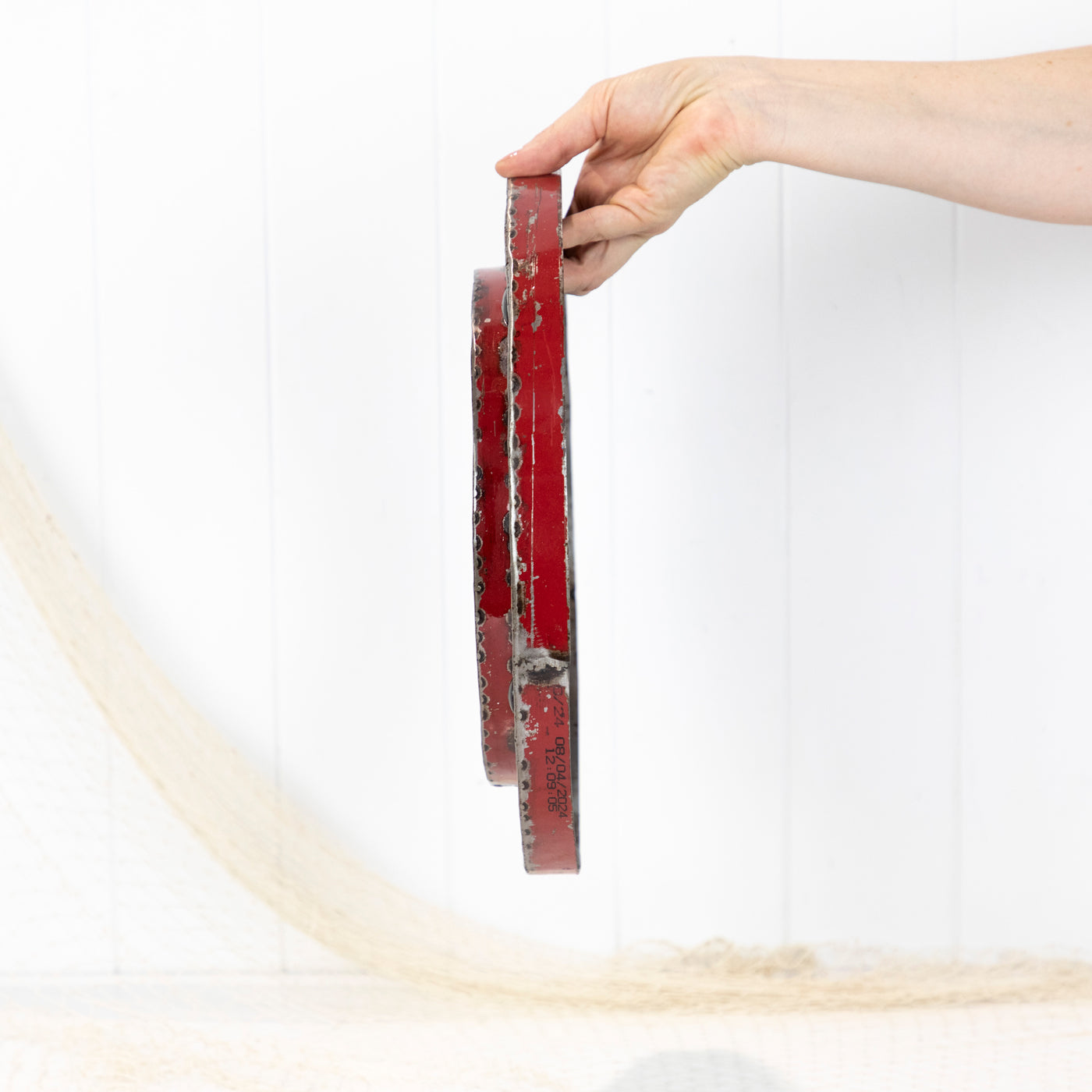 Porthole Mirror - Red (S) #625R