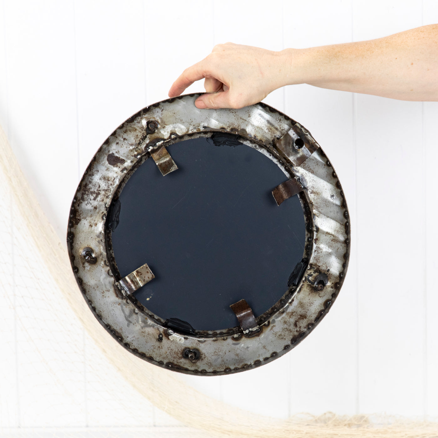 Porthole Mirror - Red (S) #625R