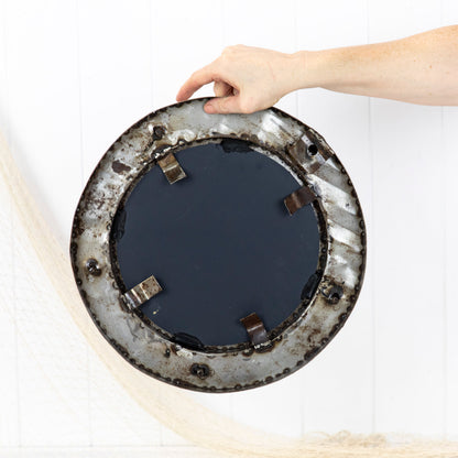 Porthole Mirror - Red (S) #625R