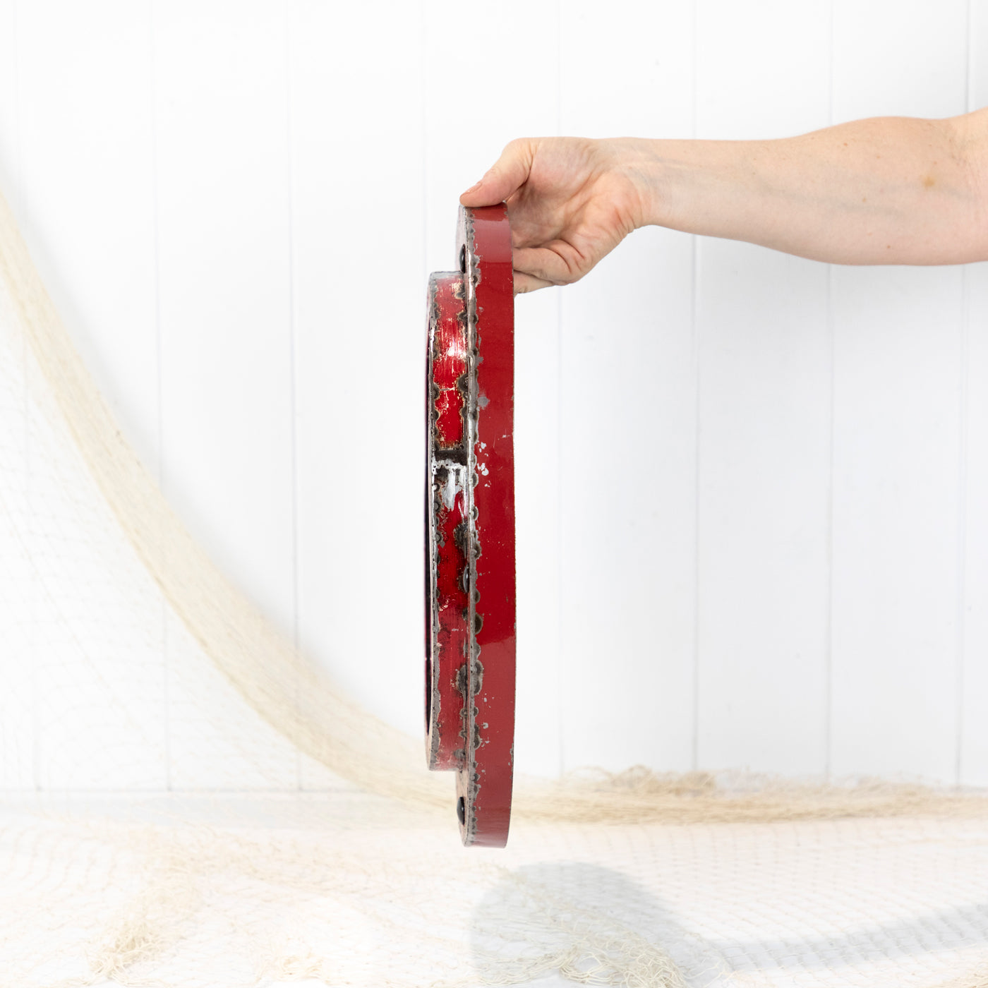 Porthole Mirror - Red (M) #625R