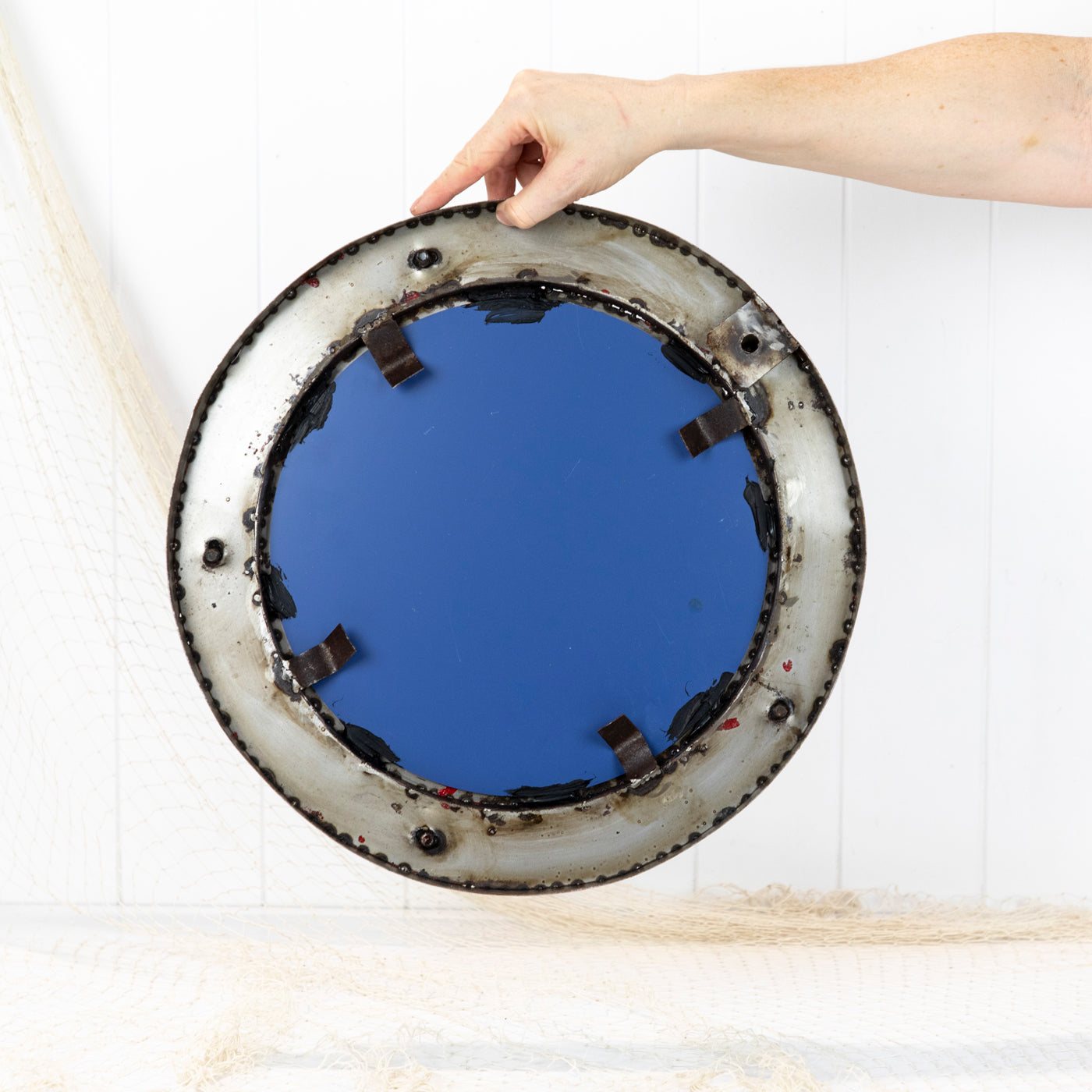 Porthole Mirror - Red (M) #625R