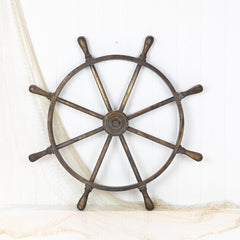 Brass Ship'S Wheel 78Cm #6265