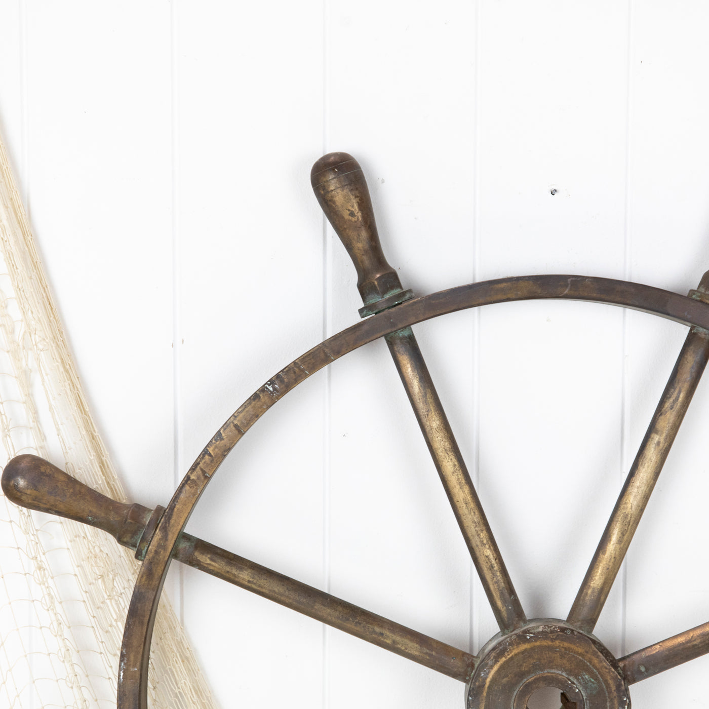 Brass Ship'S Wheel 78Cm #6265