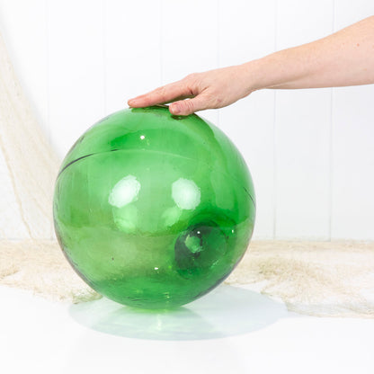 12" Glass Float - Holes Drilled #6620