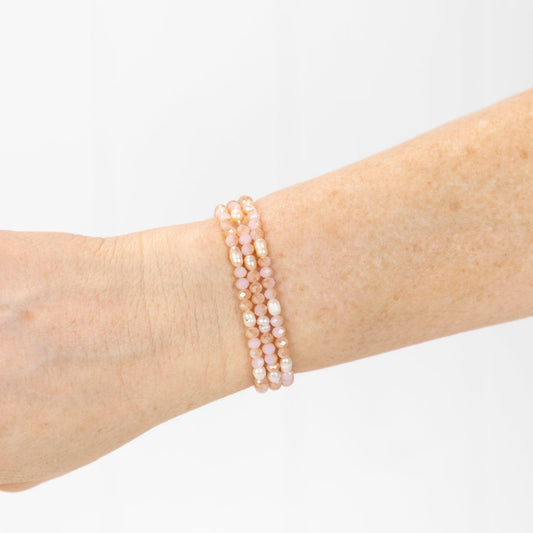 Beaded Bracelet With Pearl